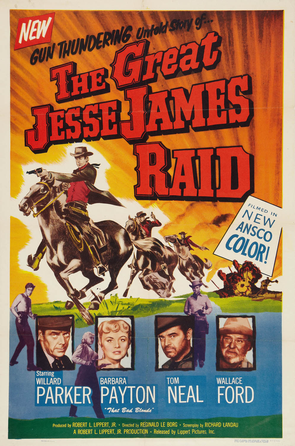 GREAT JESSE JAMES RAID, THE